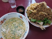 「ビガつけダブル（大盛無料）」@手打らーめん 勝龍の写真