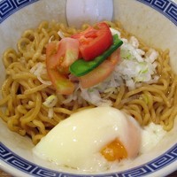 「カスタマイズまぜそば並盛￥４８０」@麺屋 蕃茄の写真