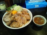 「油そば大　豚増し(１０００円)」@町田 大勝軒の写真