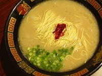 「天然とんこつラーメン」@一蘭 アトレ上野 山下口店の写真