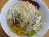 「札幌ネギ塩ラーメン（中盛）」@味噌麺処 花道庵の写真