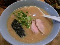 「にんにく卵+お昼のセット小丼(ねぎチャーシュー丼)」@東京らーめん てん 清水橋店の写真