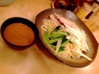 「辛味噌つけ麺」@麺 源屋 目黒店の写真