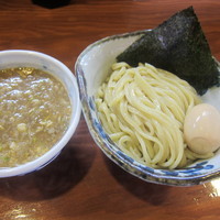 「つけめん（７５０円）＋味玉（１００円）」@つけめん・豚そば 活龍 牛久店の写真