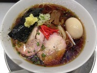 「冷しらあめん渚食堂＋とろ～り半熟味玉（￥670＋￥100）」@らあめん花月嵐 大和深見店の写真