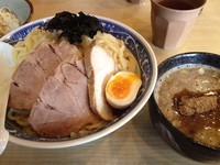 「特製つけ麺」@らーめん がんちゃの写真