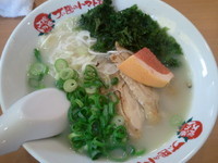 「アオサ入り鶏パイタン ￥680」@太陽のトマト麺 三田店の写真