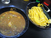 「濃厚豚骨つけ麺（中：300g、玉子なし）、800円」@無鉄砲 つけ麺 無極の写真