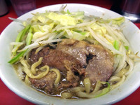 「ラーメン（小、ネギ抜き）、650円」@ラーメン二郎 桜台駅前店の写真