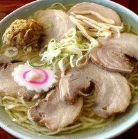 「しょうがチャーシューめん￥840＋大盛￥105」@小三郎の写真