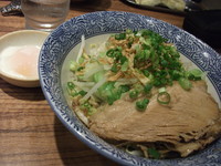 「汁なし油そば（ミニ・ニンニク）」@ラーメン燈郎の写真