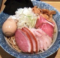 「汁無し鶏白湯そば」@麺屋 一燈の写真