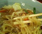 「スタミナホルモン（冷やし）　700円」@麺処 八海の写真