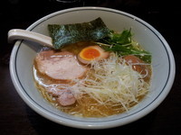 「煮干塩らーめん　８３０円」@らーめん しおの風 INさいたまの写真