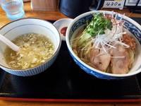 「【夏季限定】沖縄の塩冷しつけそば」@中華そば田家 ふくふくの写真