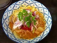 「【夏限定】トマトジュレの冷やしトムヤム麺 900」@づゅる麺 池田の写真