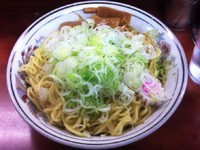 「油そば　大盛り　ねぎ盛り」@珍々亭の写真