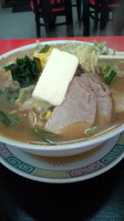 「みそバターコーンラーメン800円」@中華・定食の店 大連の写真