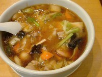 「五目うま煮麺　780円　ランチ麺大盛無料」@華栄の写真
