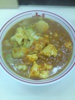 「蒙古タンメン、半ライス（７７０＋１１０＝８８０円）」@蒙古タンメン 中本 本店の写真