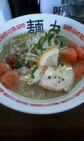 「濃厚　あさり冷やしそば　８５０円」@麺丸の写真