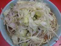 「ラーメン(600円)」@ラーメン二郎 三田本店の写真