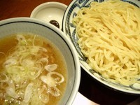 「鶏塩つけ麺（中盛）」@つけめん でんまる 飯田橋店の写真
