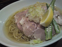 「ヒヤシオ 並 750円 (+ガリレア 200円)」@麺舎 ヒゲイヌの写真