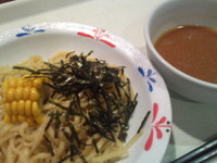 「冷やしつけ麺 390円」@長崎ちゃんぽん リンガーハット イオン伊丹昆陽店の写真