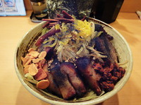 「【夜限定】茶ぶらそば＋大盛り＋サービスチャーシュー」@麺味庵 和（NAGOMI）の写真