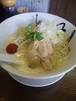 「豆乳とあさり出汁の冷やしらーめん　800円（週末10食限定）」@麺屋 風月の写真