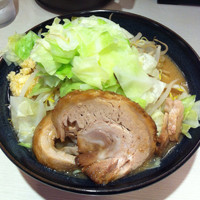 「豪麺並 麺硬め」@ゴル麺。 横浜2号店の写真