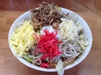 「汁なし＋チーズ 950円」@マキシマムザラーメン 初代 極の写真