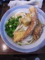 「ちくわ鶏天ぶっかけ【460円】」@おにやんまの写真