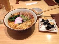 「卵とじきしめん」@驛釜きしめんの写真