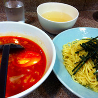 「ぴりからつけ麺」@しらたかの写真