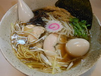 「醤油らぁ麺＋味付玉子」@桜台らぁ麺 美志満の写真