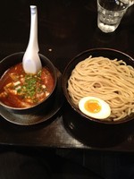 「辛塩つけめん」@中華そば ことぶきやの写真