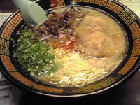 「豚骨ラーメン」@一蘭 京都河原町店の写真