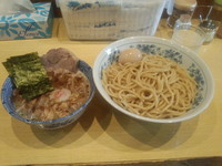 「あつもり大盛＋半チャーシュー」@くり山の写真