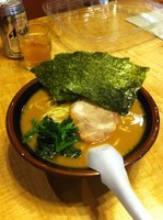 「ラーメン 半ライス」@一豚の写真