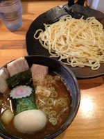 「しょう油つけ麺720　チャーシュー丼150」@つけ麺 なかむらの写真