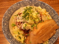 「【限定】辛・黒酢入り四川風冷し麺(ミニ)￥700」@ラーメン燈郎の写真