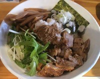 「油そば大」@ら〜めん台風。の写真