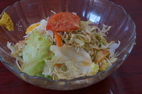 「野菜サラダの冷やし麺」@龍岡の写真