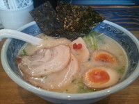 「特選熟成塩らーめん大盛り」@らーめん しおの風 本店の写真