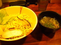 「梅塩つけ麺 780円」@旬麺しろ八の写真