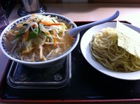 「つけタンメン」@あぢとみ食堂の写真