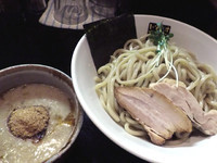 「トリウオツケメン（ネギ類抜き）＋大盛り、780円＋100円」@トリシオブットイメン 井の庄の写真