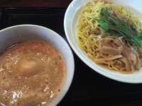 「【限定】えびつけめん（細麺）＋大（平日ランチ無料）、850円」@麺処 福吉 本店の写真